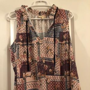 Floral paisley blouse